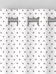 Cath Kidston White Rose Bud Made To Measure 100% Cotton Curtains - Image 5 of 9