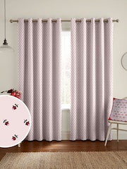 Cath Kidston Pink Rose Bud Made To Measure 100% Cotton Curtains - Image 1 of 9
