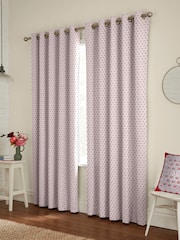 Cath Kidston Pink Rose Bud Made To Measure 100% Cotton Curtains - Image 2 of 9