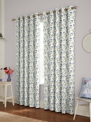 Cath Kidston Purple Sweet Pea Made To Measure 100% Cotton Curtains - Image 2 of 9