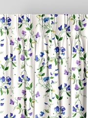 Cath Kidston Purple Sweet Pea Made To Measure 100% Cotton Curtains - Image 5 of 9