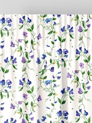 Cath Kidston Purple Sweet Pea Made To Measure 100% Cotton Curtains - Image 6 of 9