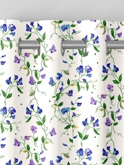 Cath Kidston Purple Sweet Pea Made To Measure 100% Cotton Curtains - Image 7 of 9