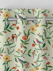 Cath Kidston Green Summer Birds Made To Measure 100% Cotton Curtains - Image 5 of 9