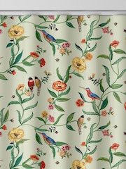Cath Kidston Green Summer Birds Made To Measure 100% Cotton Curtains - Image 6 of 9