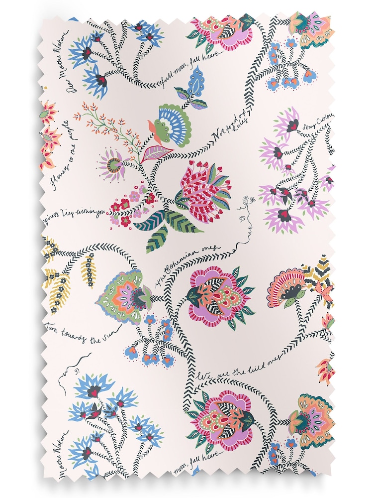 Cath Kidston Multi Wild Ones Made To Measure 100% Cotton Curtains - Image 9 of 9