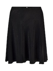 Ro&Zo Jacquard Black Short Skirt - Image 6 of 7