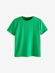 Green Single Sports T-Shirt (3-16yrs) - Image 1 of 3