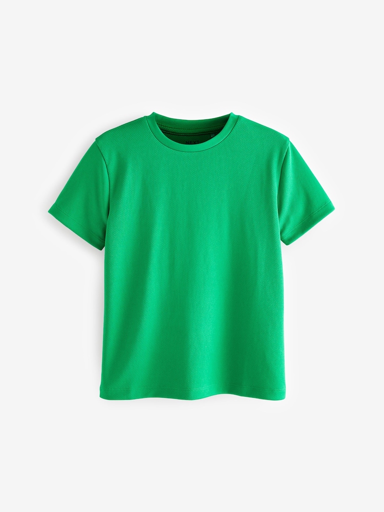 Green Single Sports T-Shirt (3-16yrs) - Image 1 of 3