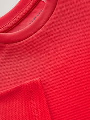 Red Single Sports T-Shirt (3-16yrs) - Image 3 of 3
