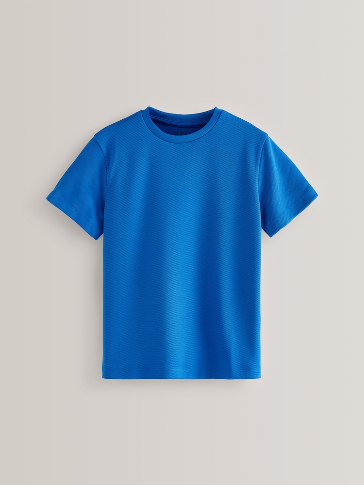 Cobalt Blue Single Sports T-Shirt (3-16yrs) - Image 1 of 3