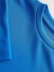 Cobalt Blue Single Sports T-Shirt (3-16yrs) - Image 3 of 3