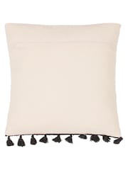Furn Radian Semi Circle Tufted 100% Cotton Tasselled Cushion - Изображение 3 из 7
