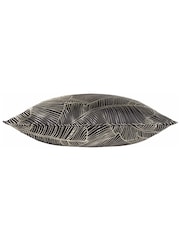 Wylder 2 Pack Black Seymour Embroidered Woven Jacquard Piped Cushions - Image 2 of 6