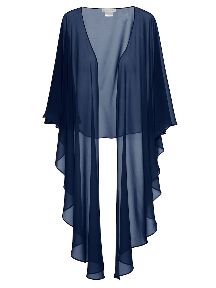 Gina Bacconi Chiffon Shawl CoverUp - Image 5 of 5 Gina Bacconi Chiffon Shawl CoverUp - Image 5 of 5