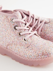 Pink Glitter Light-Up Boots - Image 3 of 6