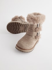 Mink Grey Pull-On Boots - Image 3 of 5