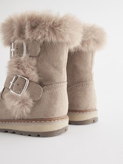 Mink Grey Pull-On Boots - Image 4 of 5
