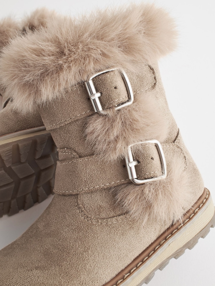 Mink Grey Pull-On Boots - Image 5 of 5