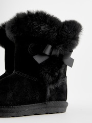 Black Water Repellent Pull-On Boots - Image 5 of 5