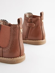 Tan Brown Standard Fit (F) Chelsea Ankle Boots - Image 4 of 5