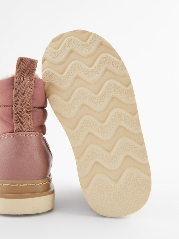 Fig Pink Quilted Boots - Image 5 of 5