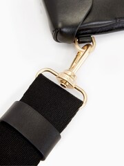 AllSaints Black Cross-Body Zoe Bag - Image 6 of 7