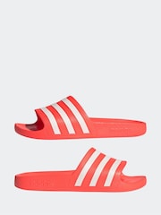 أحمر - حذاء مفتوح مائي Adilette من Adidas - صورة 5 من 9