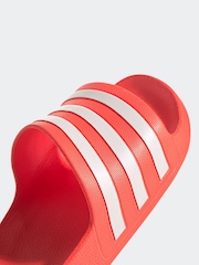 أحمر - حذاء مفتوح مائي Adilette من Adidas - صورة 8 من 9