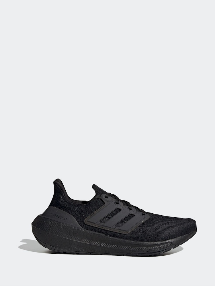 adidas Black Ultraboost Light Trainers - Image 1 of 11