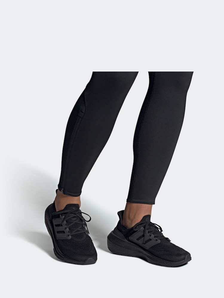 adidas Black Ultraboost Light Trainers - Image 11 of 11