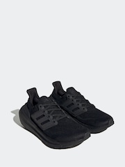 adidas Black Ultraboost Light Trainers - Image 3 of 11