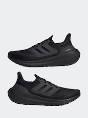 adidas Black Ultraboost Light Trainers - Image 5 of 11