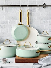 Green Pan 6 Piece Mint Green Padova Reserve Pan Set - Image 1 of 6