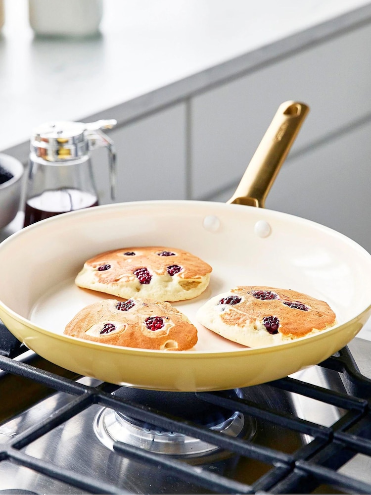 Green Pan Sunshine Yellow 2 Piece Padova Reserve Frypan Set 20cm & 26cm - Image 6 of 6 Green Pan Sunshine Yellow 2 Piece Padova Reserve Frypan Set 20cm & 26cm - Image 6 of 6