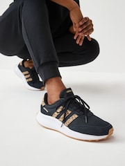 adidas Black Sportswear Run 70S Trainers - Image 1 of 9