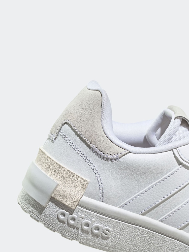 adidas Grey White Adult Sportswear Postmove Trainers - Image 8 of 8