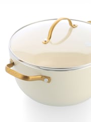 Green Pan 6 Piece Cream Padova Reserve Pan Set - Image 2 of 5