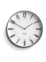 Space Hotel Black Mars Dog Wall Clock - Image 3 of 4