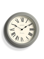 Jones Clocks Pepper Grey Venetian Wall Clock - Image 2 of 4
