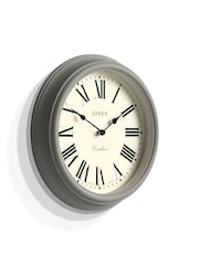 Jones Clocks Pepper Grey Venetian Wall Clock - Image 3 of 4