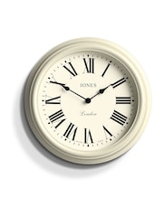 Jones Clocks Linen White Venetian Wall Clock - Image 3 of 4