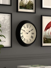 Jones Clocks Black Venetian Wall Clock - Image 2 of 4