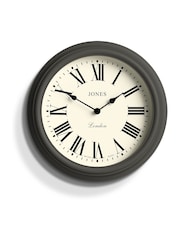 Jones Clocks Blizzard Grey Venetian Wall Clock - Image 2 of 4