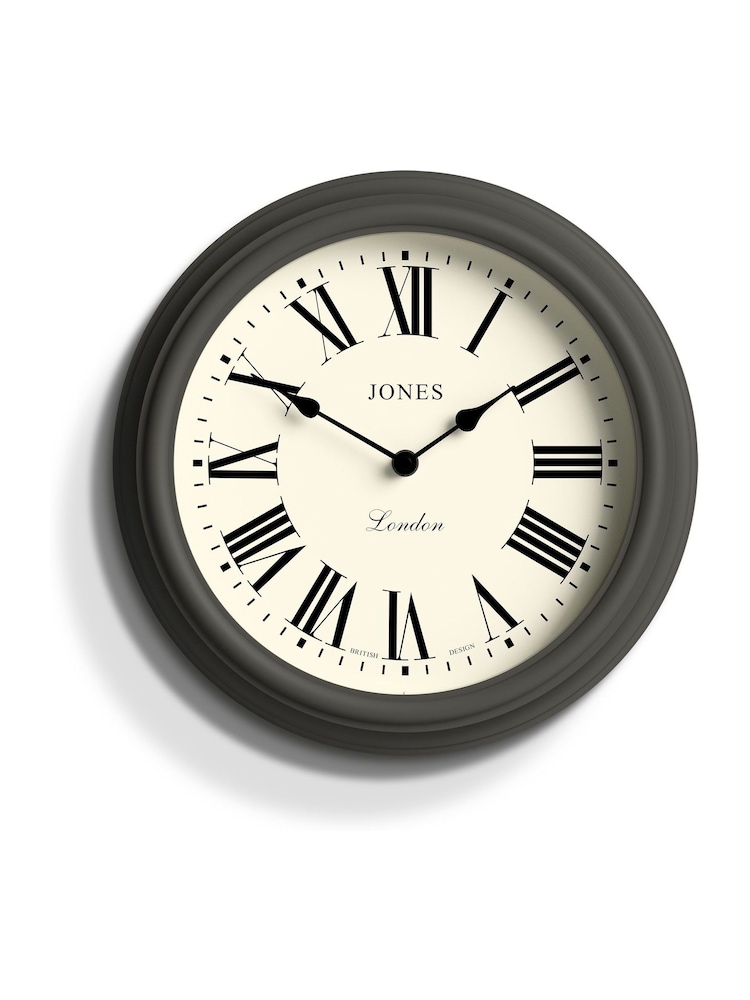 Jones Clocks Blizzard Grey Venetian Wall Clock - Image 2 of 4