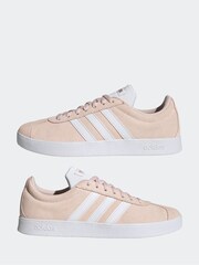 adidas Pink white VL Court 3.0 Trainers - Image 5 of 11