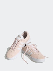 adidas Pink white VL Court 3.0 Trainers - Image 6 of 11