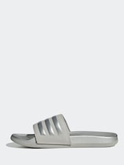 adidas originals Grey Adilette Ayoon Sandals - Image 2 of 9
