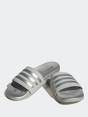 adidas originals Grey Adilette Ayoon Sandals - Image 3 of 9