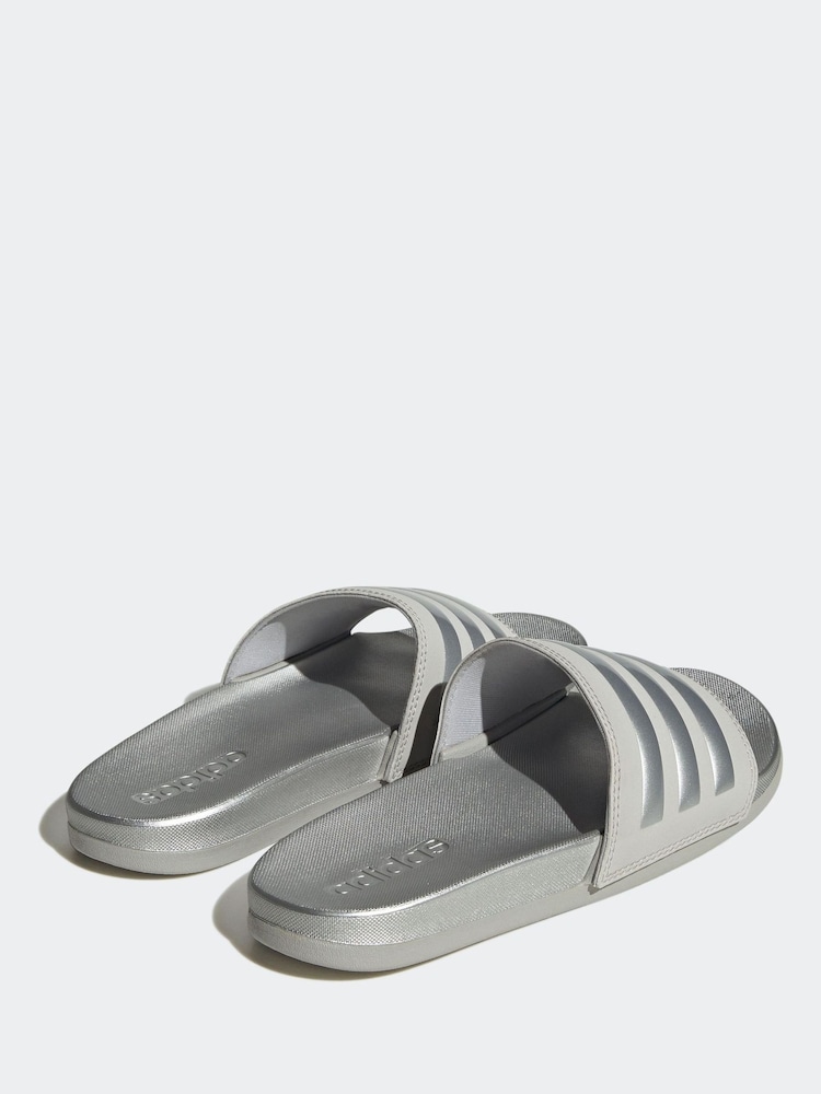 Szary - Sandały Adidas Adilette Ayoon - Image 4 of 9